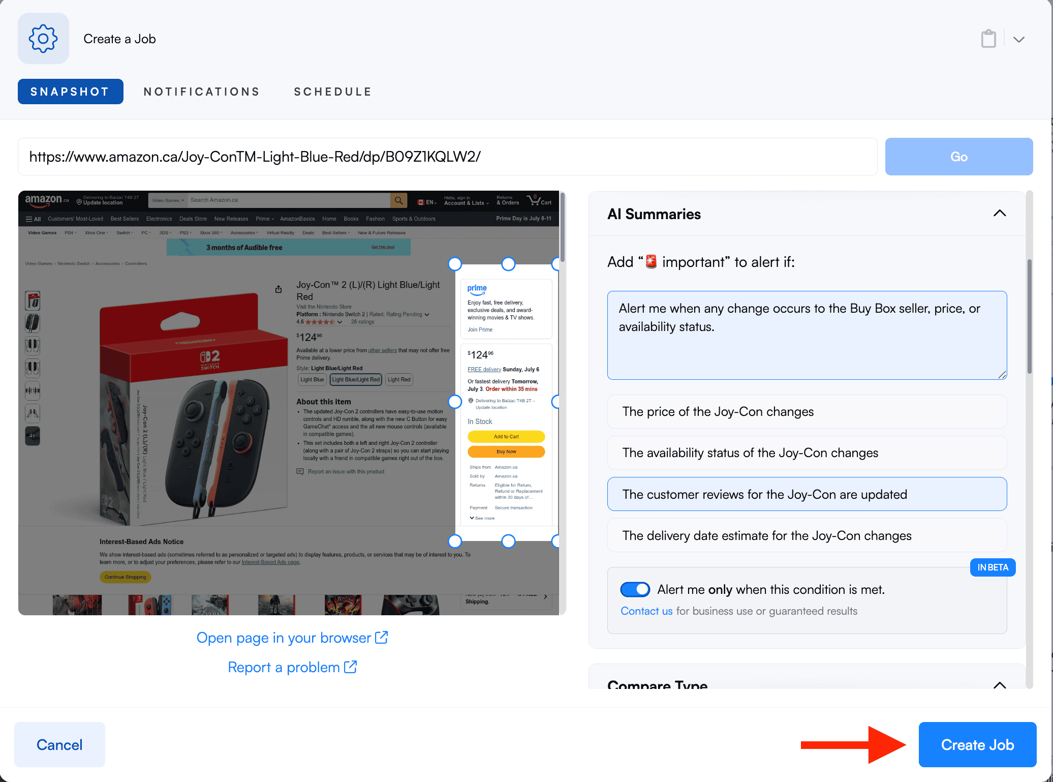 amazon buybox monitoring step 5