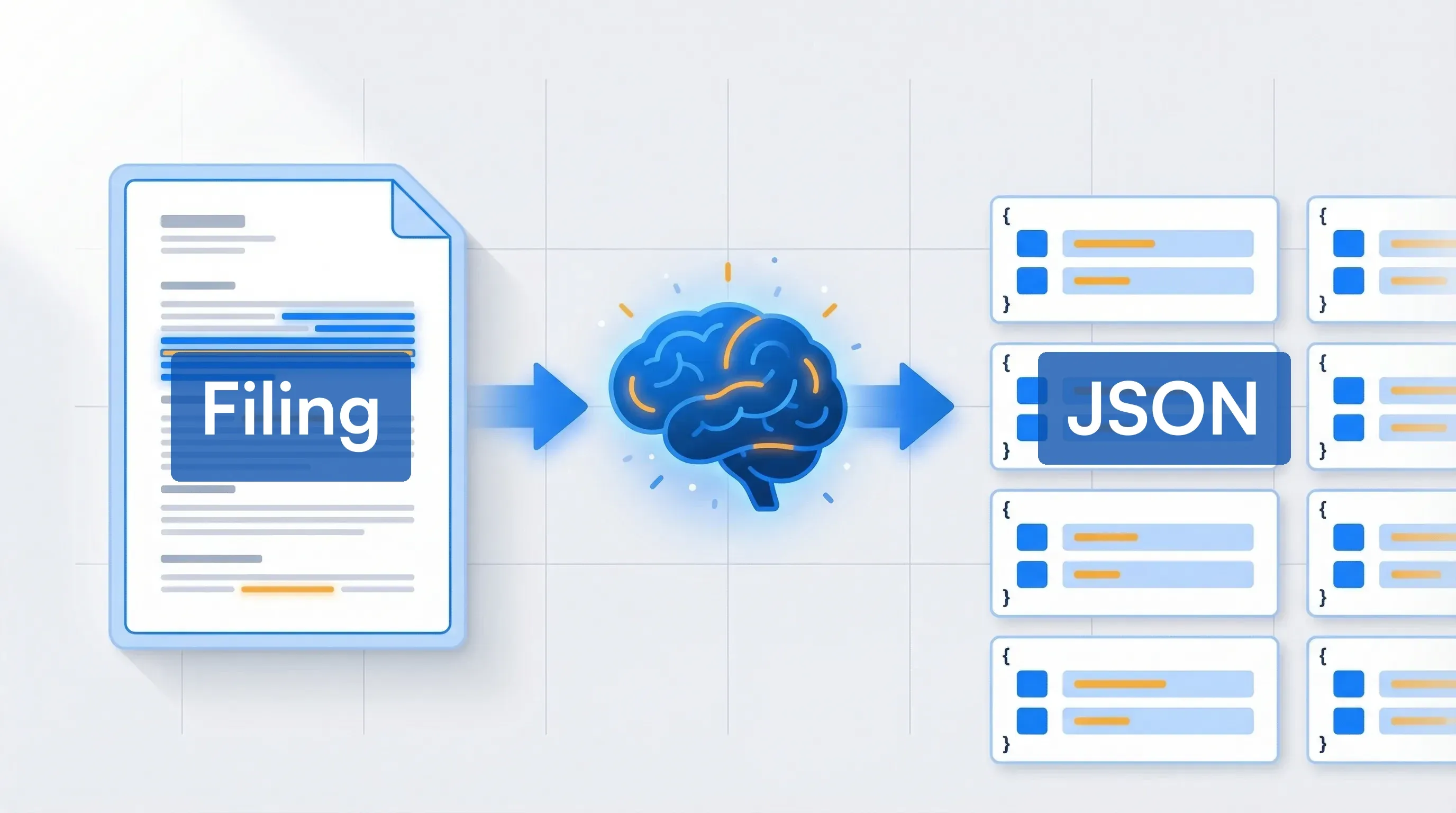 AI extracting structured JSON fields from SEC Form 4 filing document