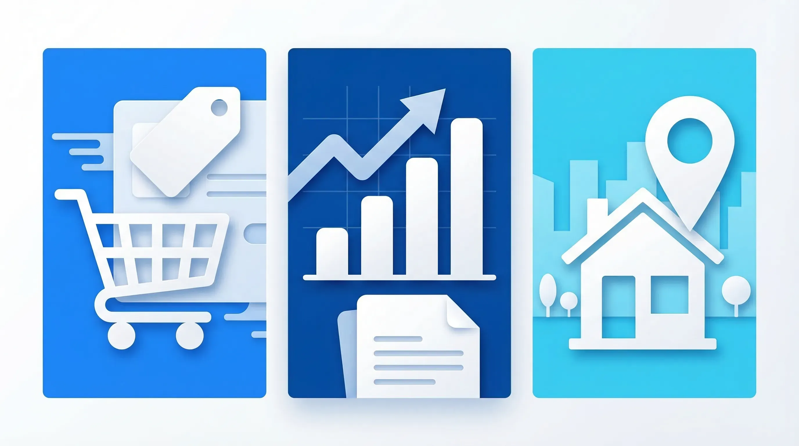 E-commerce, finance, and real estate monitoring dashboards powered by web scraping APIs