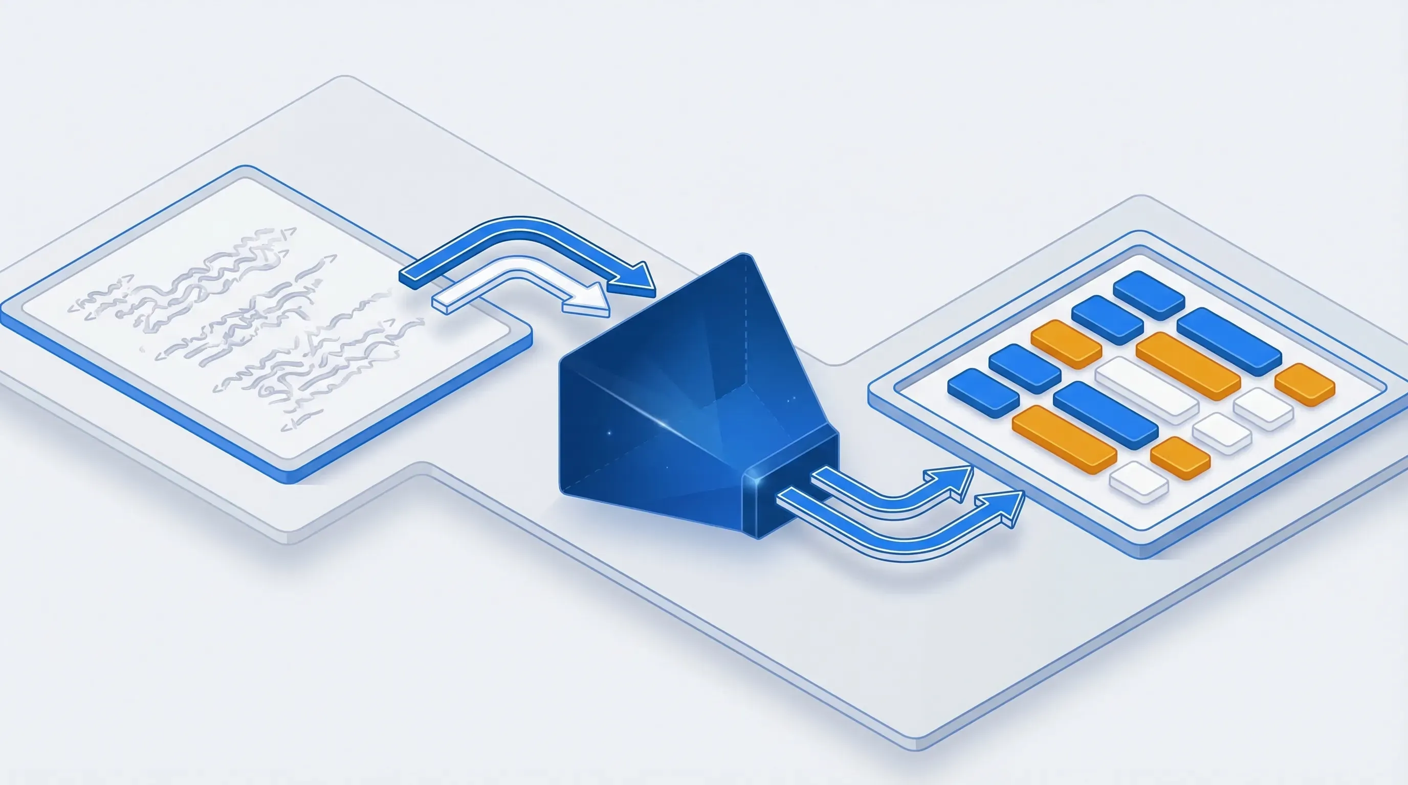 HTML parser extracting structured JSON data from website source code