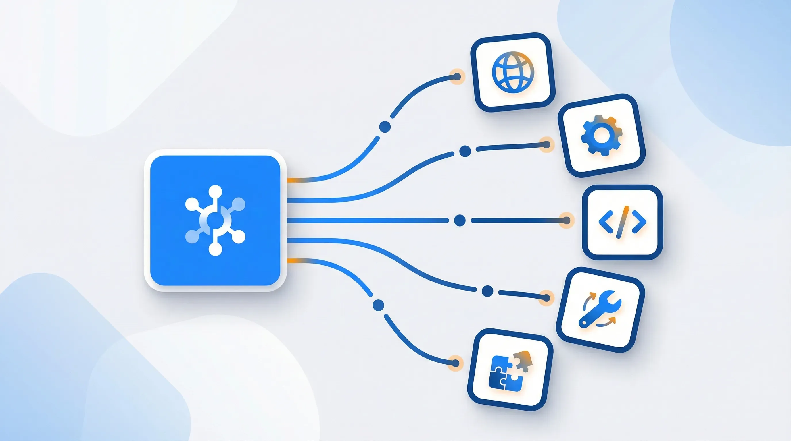 Flowchart showing five auto-refresh methods branching from a central starting point